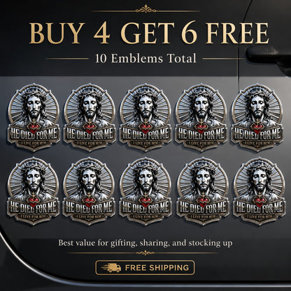 🔥Last Day 49% OFF🔥 -He Died For Me Emblem