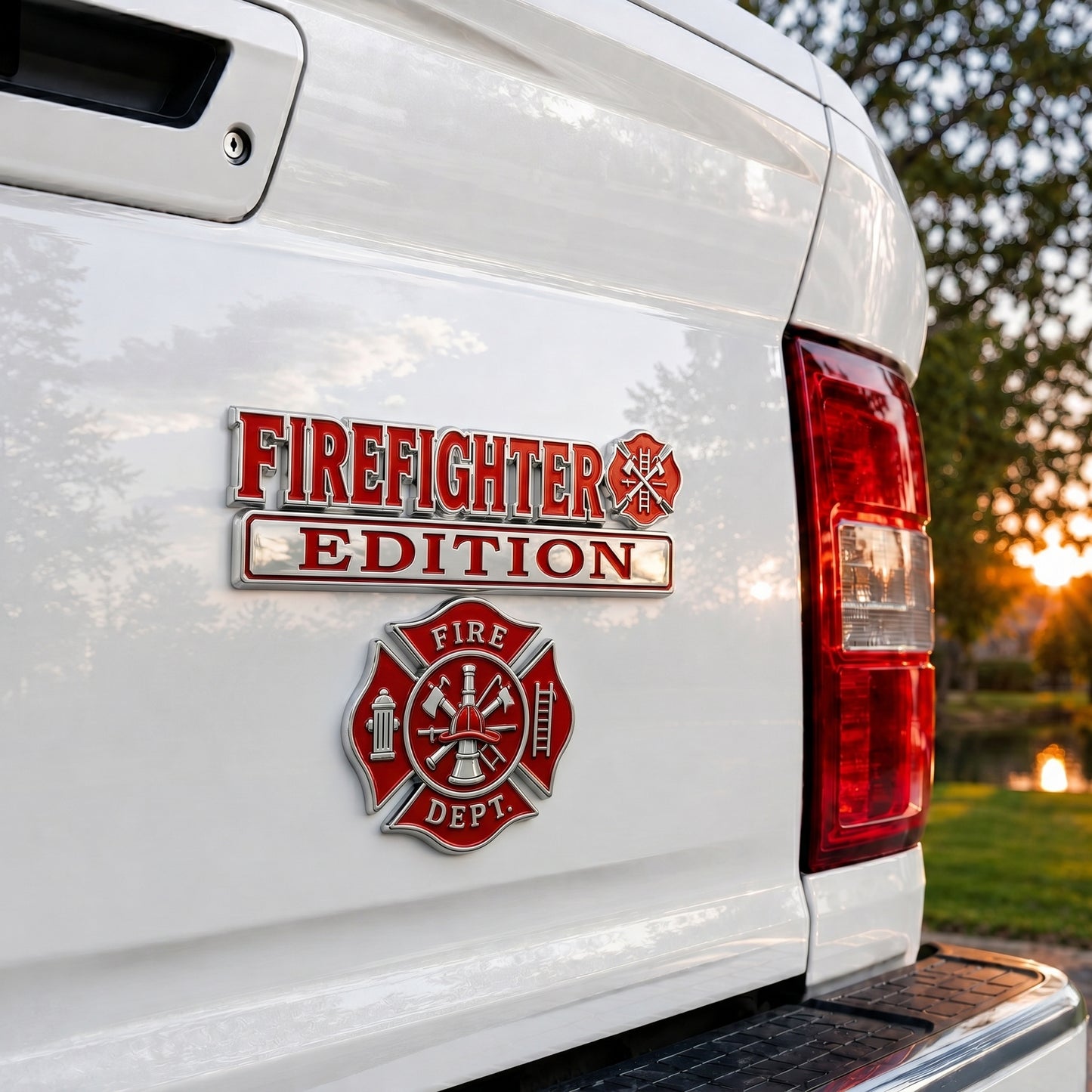🚒Last Day Promo: 49% OFF 🎖️-Firefighter Edition Car Emblem Metal Badge
