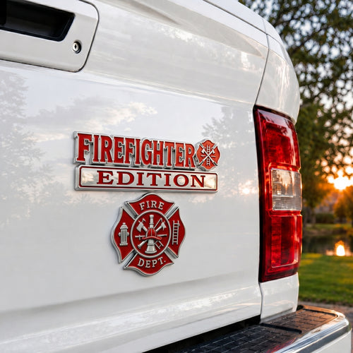 🚒Last Day Promo: 65% OFF 🎖️-Firefighter Edition Car Emblem Metal Badge