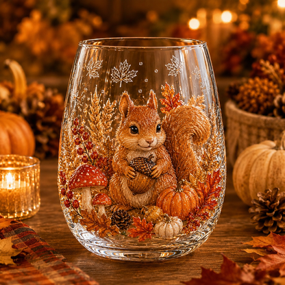 🍂✨Autumn Harvest Glass Cup Set