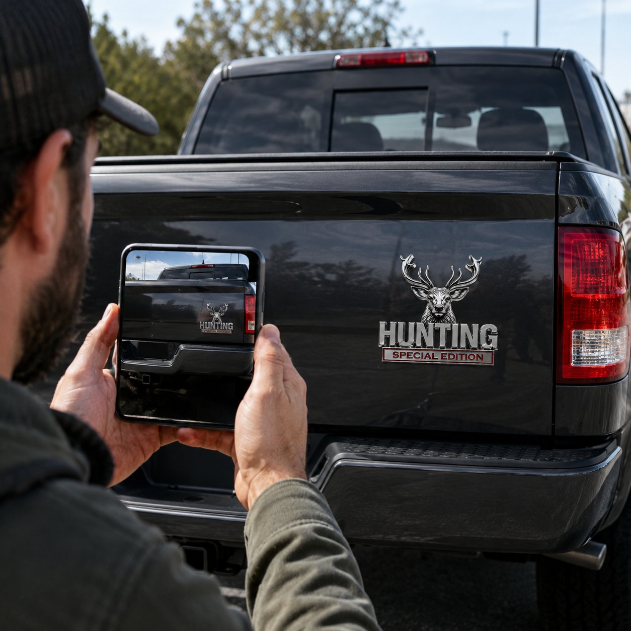 🏆Last Day Promo: 49% OFF! 🦌 HUNTING Special Edition Chrome Metal Car Emblem