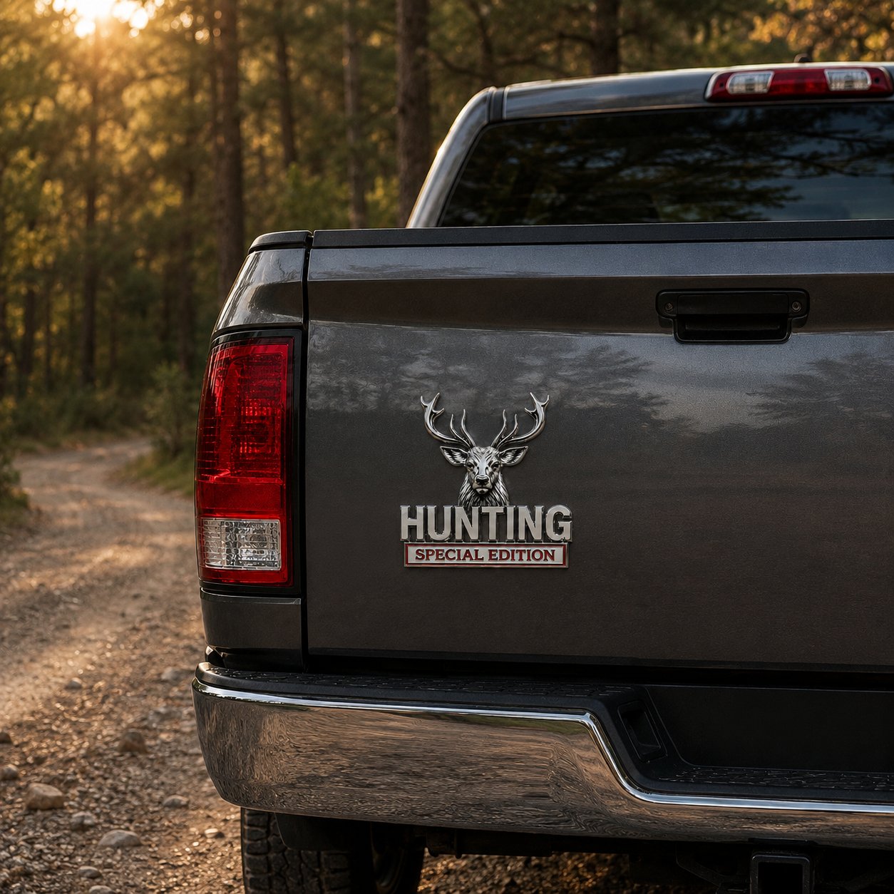🏆Last Day Promo: 49% OFF! 🦌 HUNTING Special Edition Chrome Metal Car Emblem