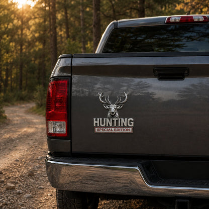 🏆Last Day Promo: 49% OFF! 🦌 HUNTING Special Edition Chrome Metal Car Emblem