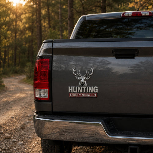 🏆Last Day Promo: 49% OFF! 🦌 HUNTING Special Edition Chrome Metal Car Emblem