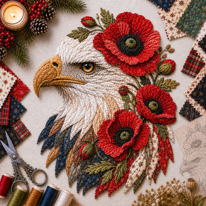 🔥LAST DAY 49% OFF -🦅 Eagle Fabric Art Kit