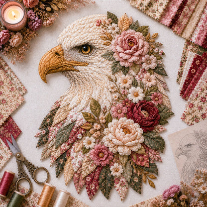 🔥LAST DAY 49% OFF -🦅 Eagle Fabric Art Kit
