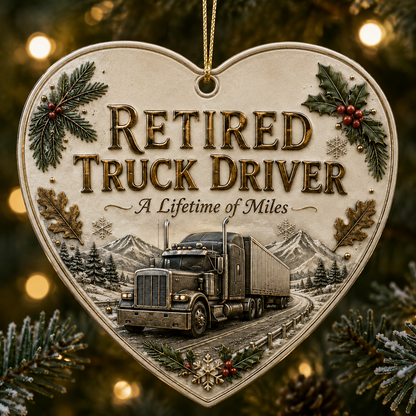 🎄 Retired Men’s Careers x Christmas Ornament