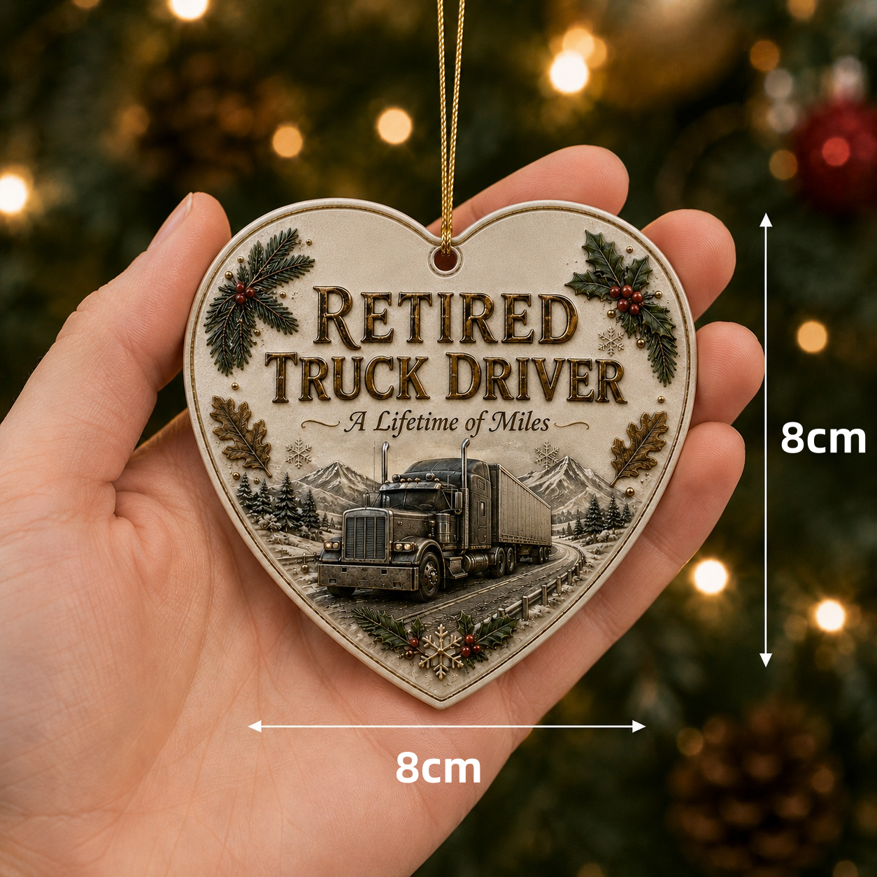 🎄 Retired Men’s Careers x Christmas Ornament