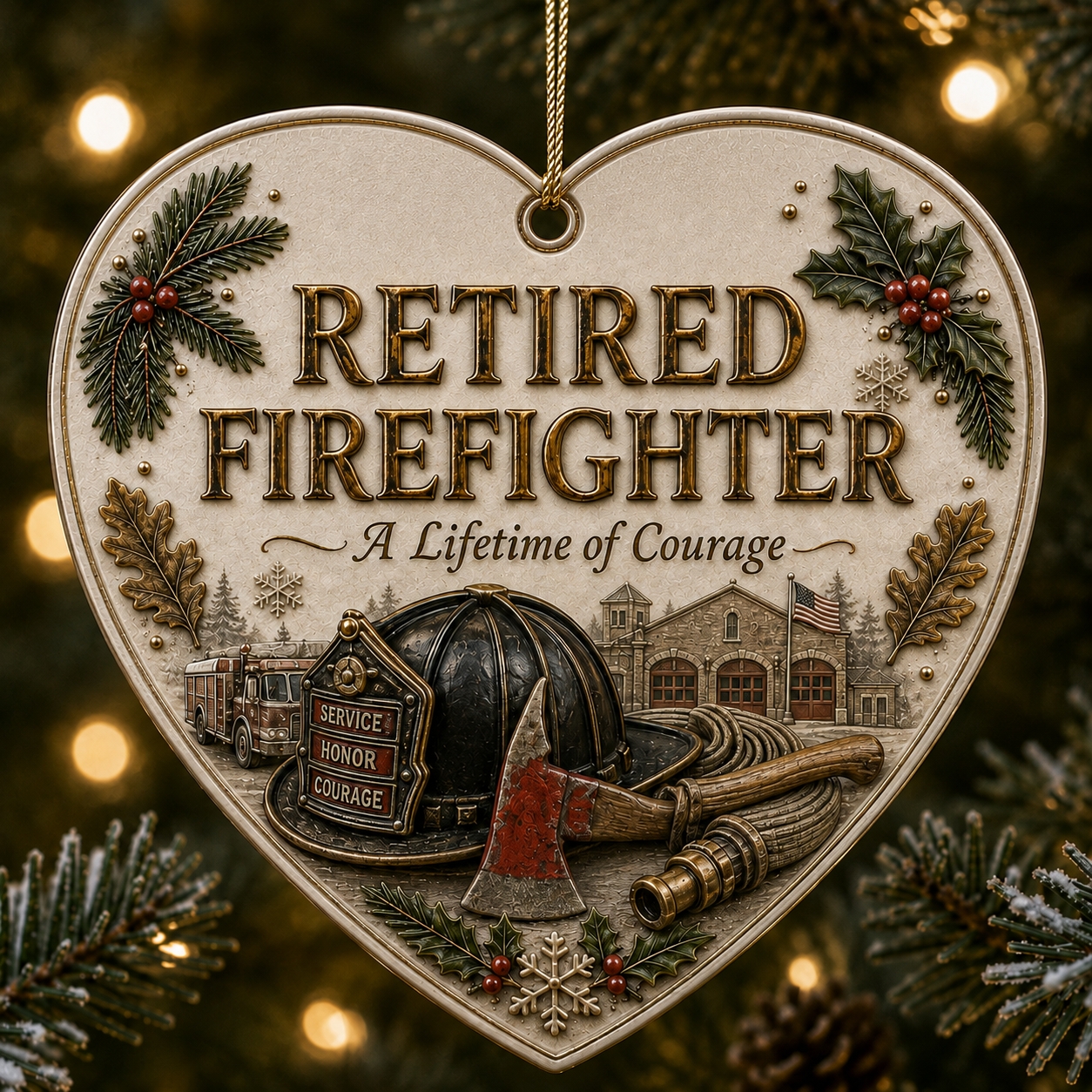🎄 Retired Men’s Careers x Christmas Ornament