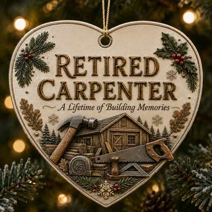 🎄 Retired Men’s Careers x Christmas Ornament