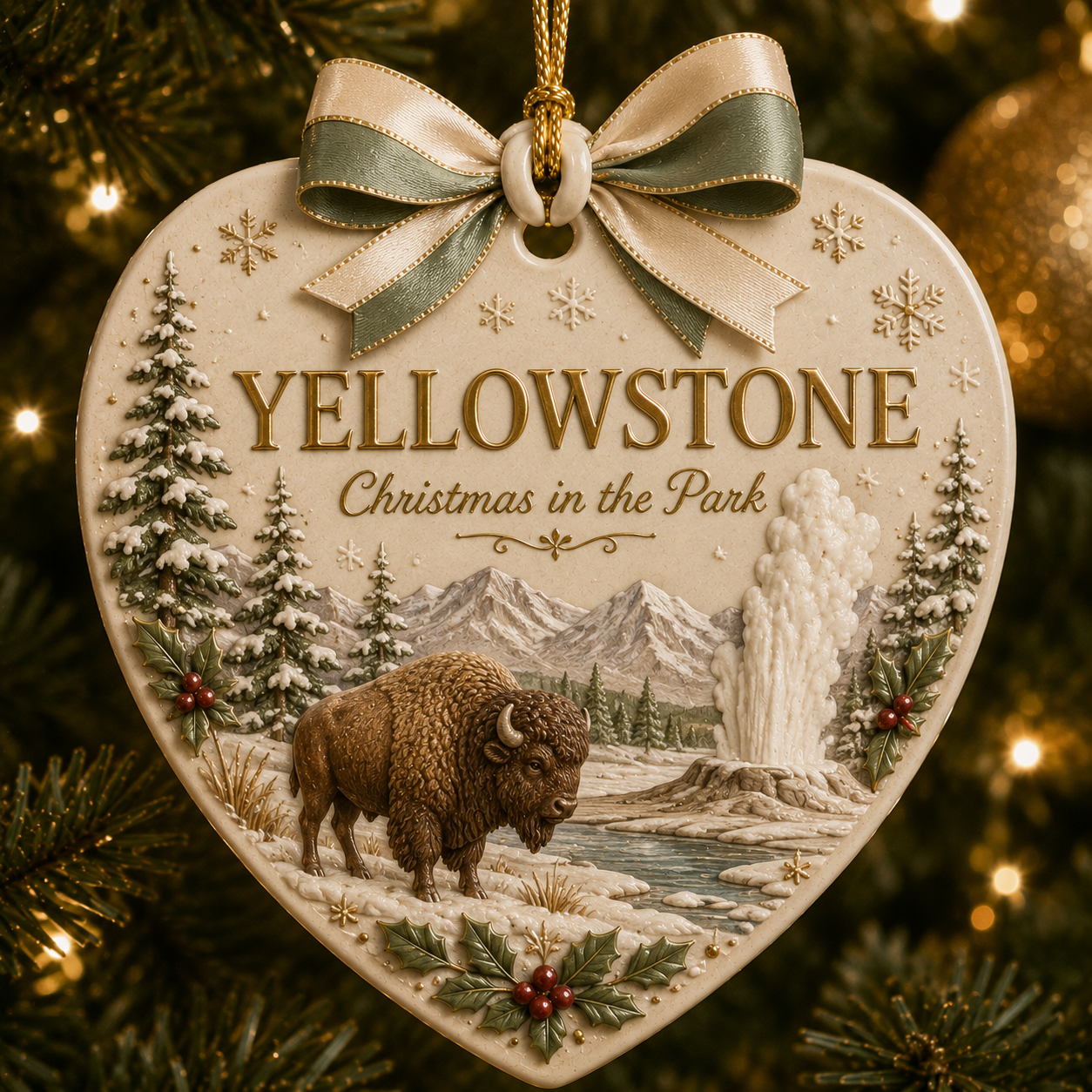 🎄 National Parks x Christmas Ornament
