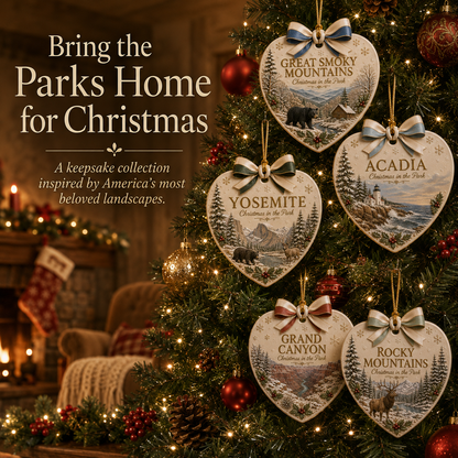 🎄 National Parks x Christmas Ornament