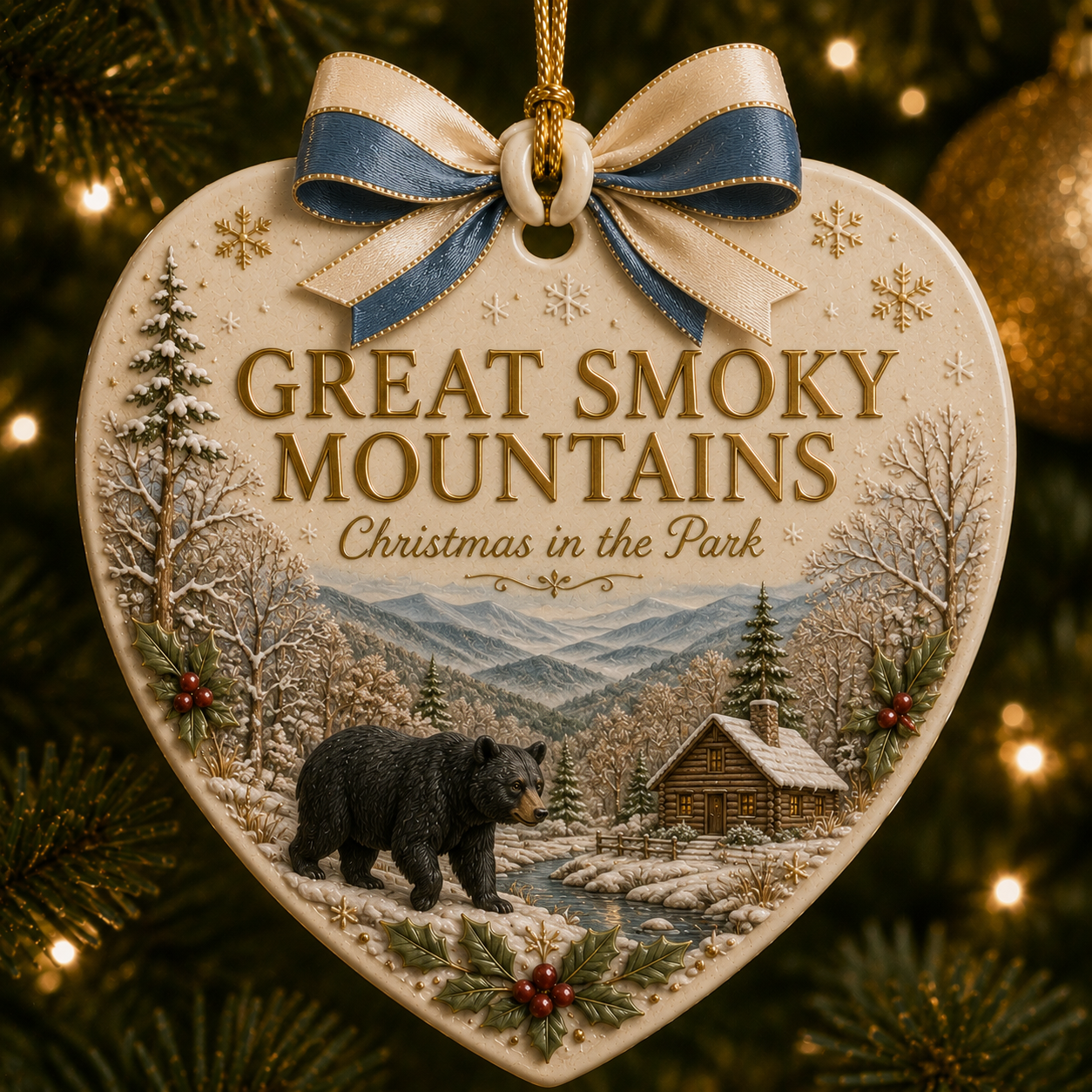 🎄 National Parks x Christmas Ornament