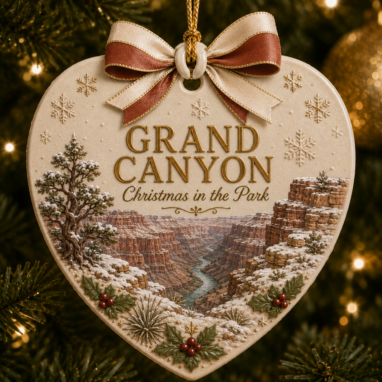 🎄 National Parks x Christmas Ornament