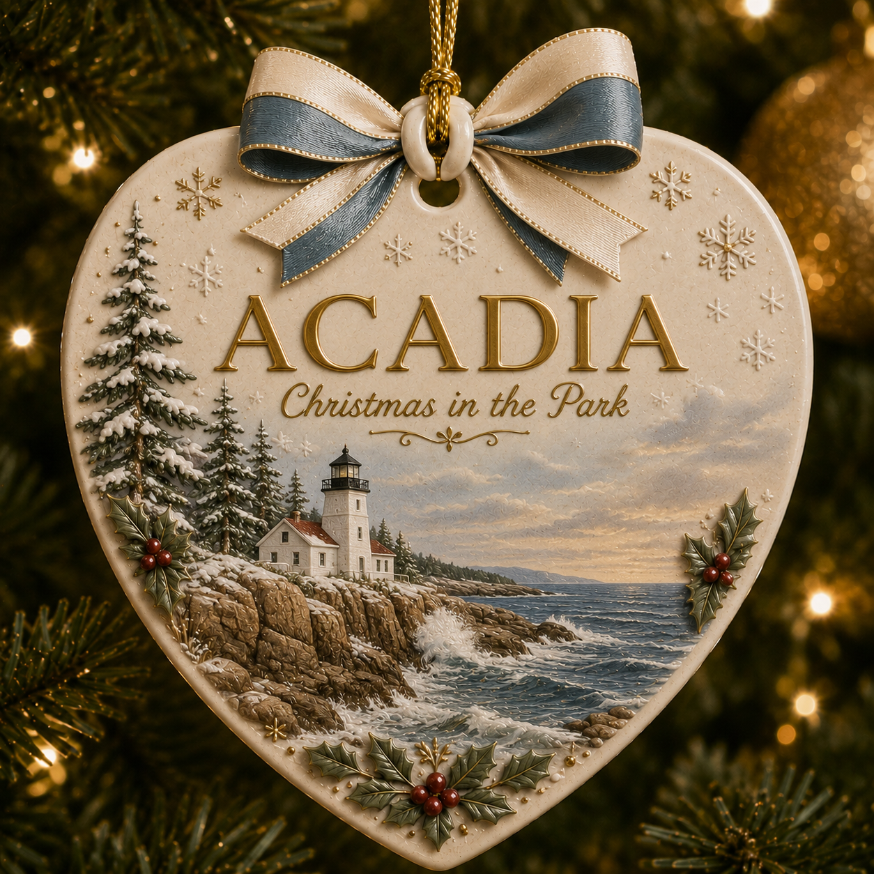 🎄 National Parks x Christmas Ornament