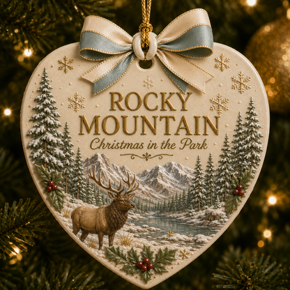 🎄 National Parks x Christmas Ornament