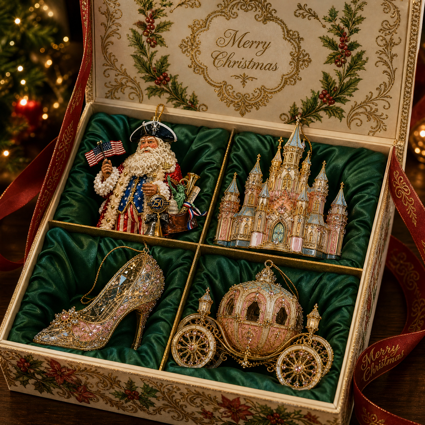 🎄 Enchanted Christmas Tree Ornaments
