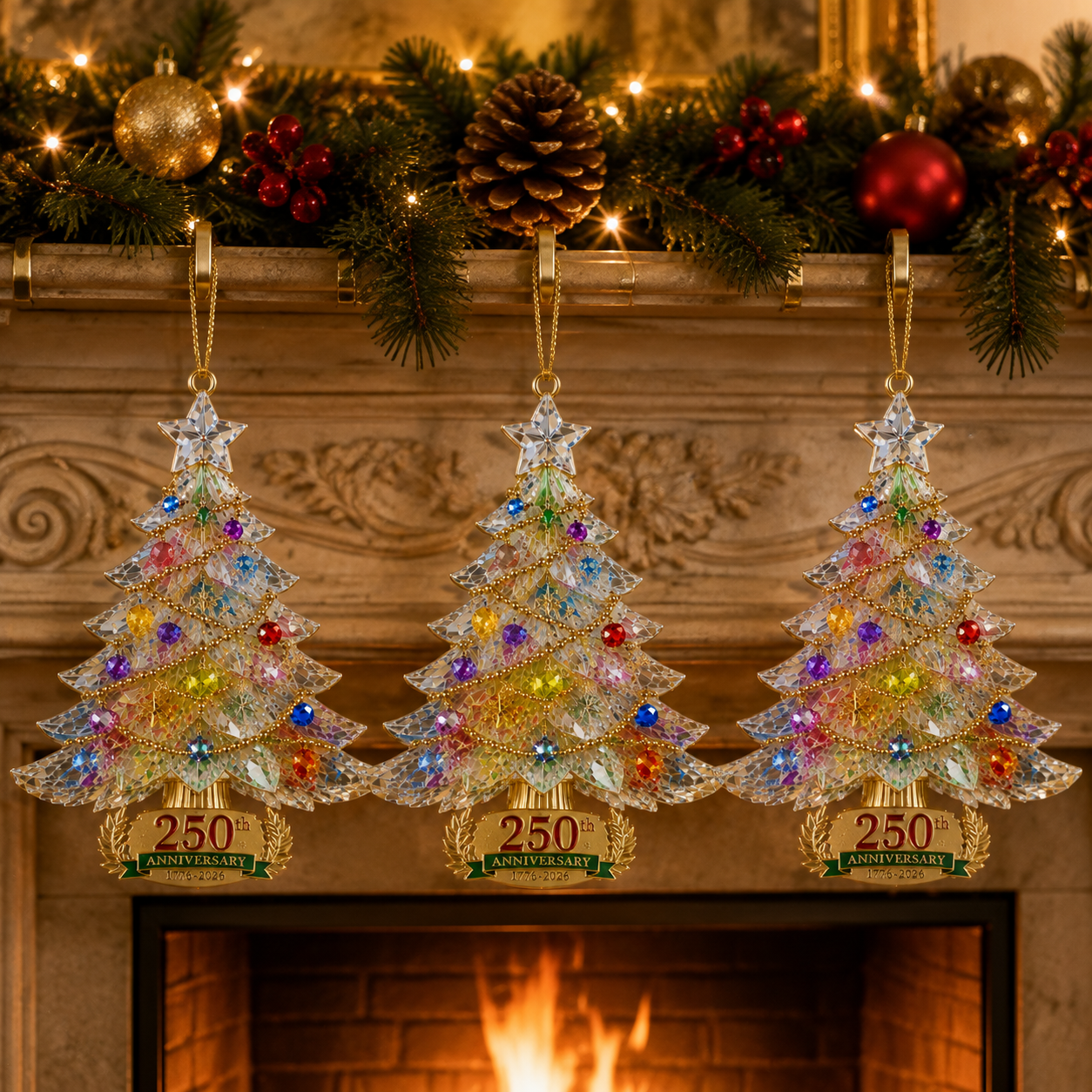 🔥250th Anniversary Crystal Christmas Tree