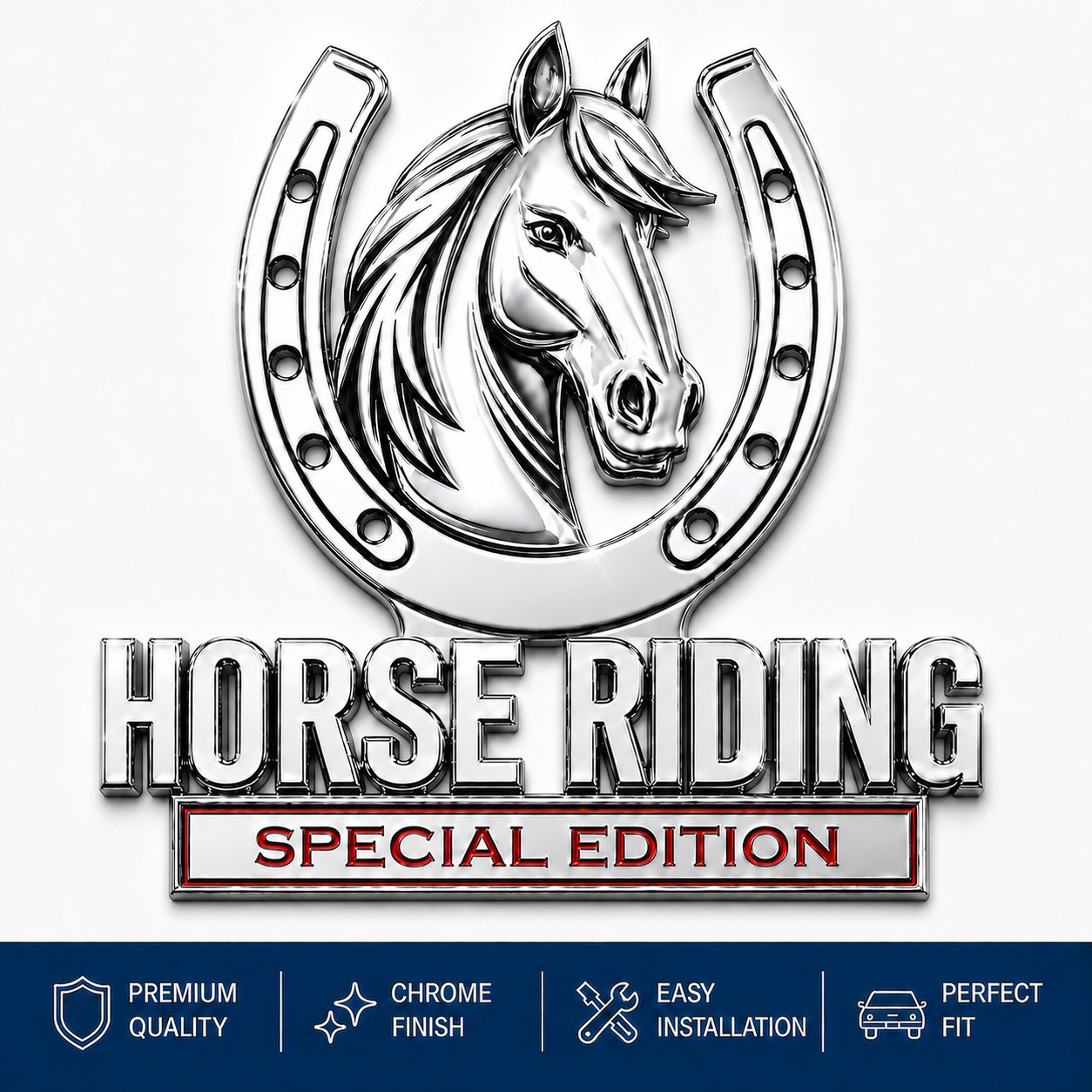 Horse Riding Special Edition Car Emblem🐎