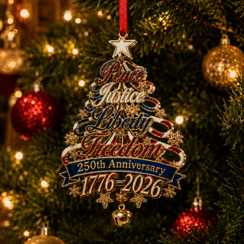 🔥250th Anniversary Christmas Tree Ornament