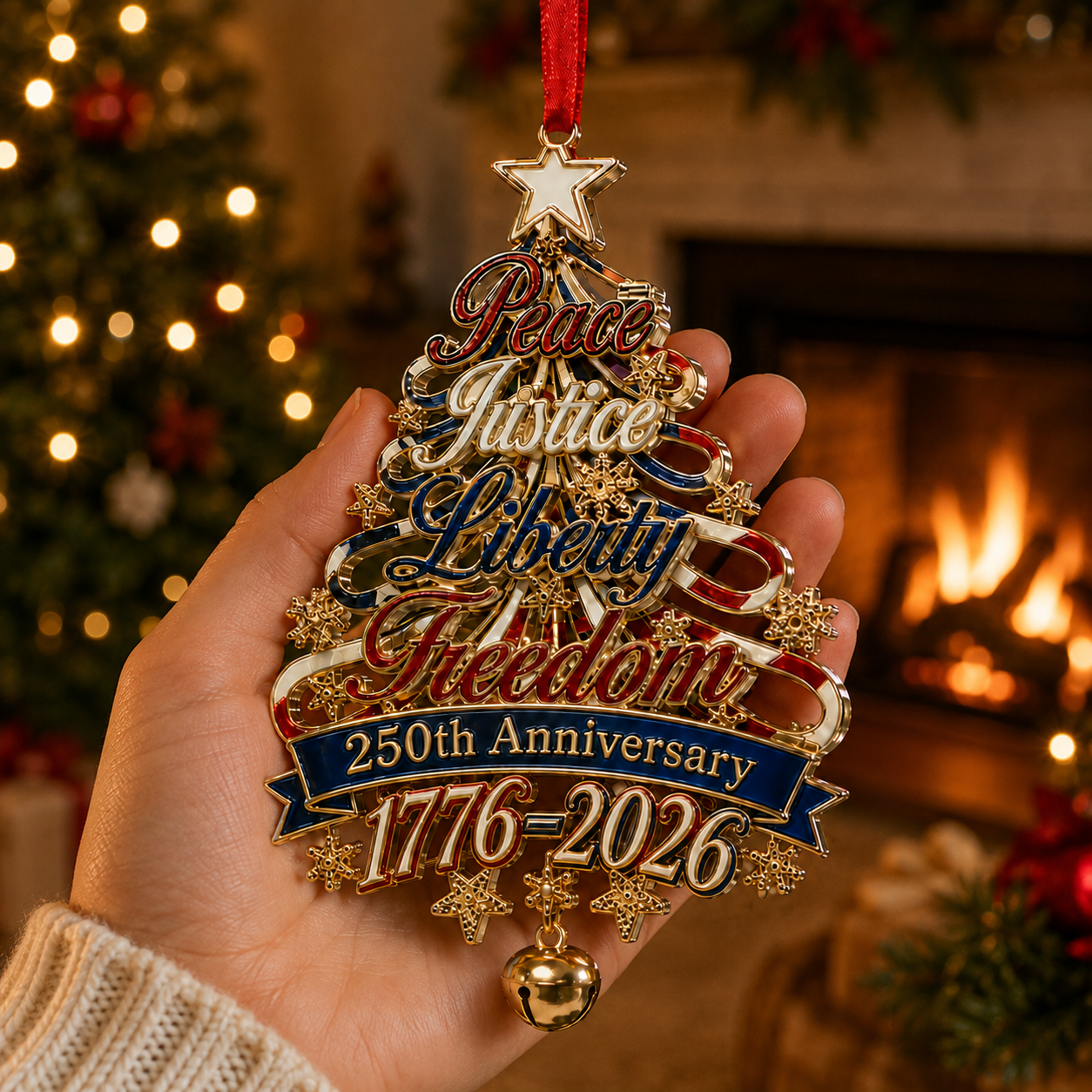 🔥250th Anniversary Christmas Tree Ornament