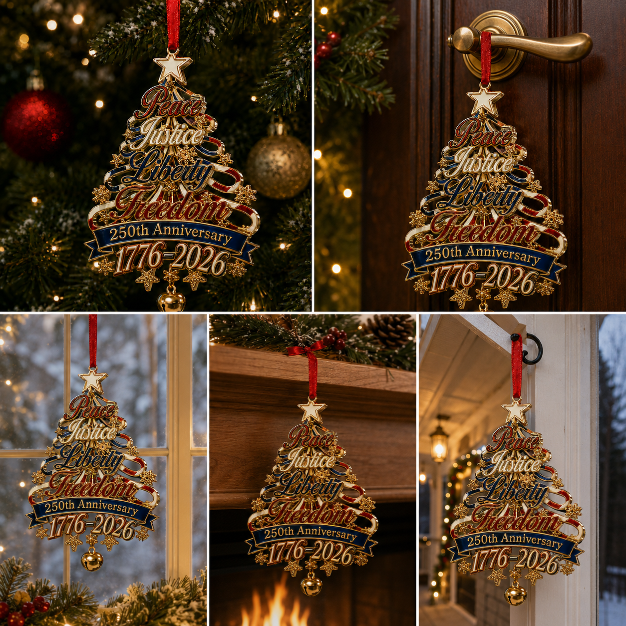 🔥250th Anniversary Christmas Tree Ornament