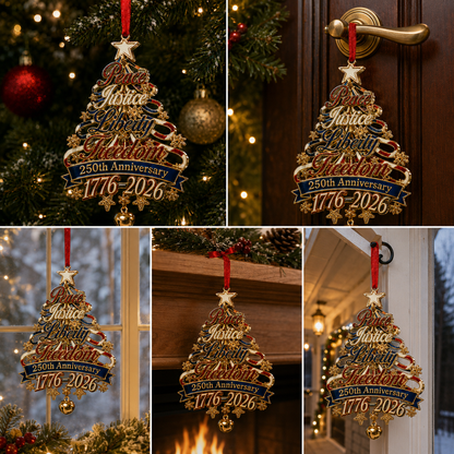 🔥250th Anniversary Christmas Tree Ornament