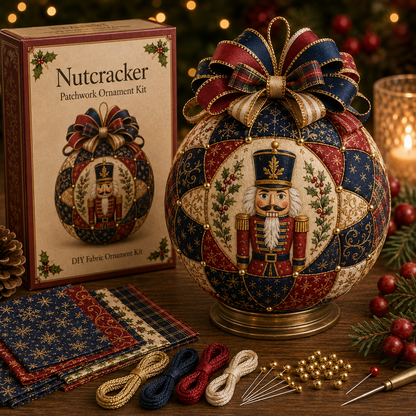 Christmas Classics Patchwork Ornament DIY Kit