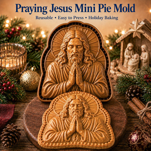 🎁🇺🇸 Last Day Promo: 50% OFF ✝️ Faith & Nativity Christmas Mini Pie Mold Collection