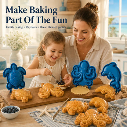 ⏳ Last Day 49% OFF – 🌊 8-Design Ocean Filled Pie Press Collection
