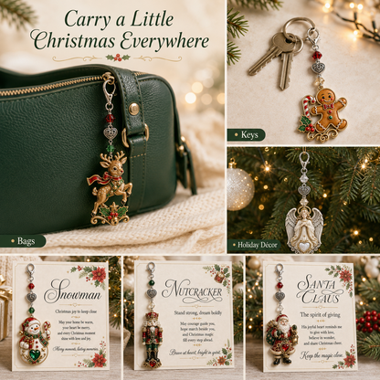 🎄Christmas Keepsake Keychain Card&Pocket Hug
