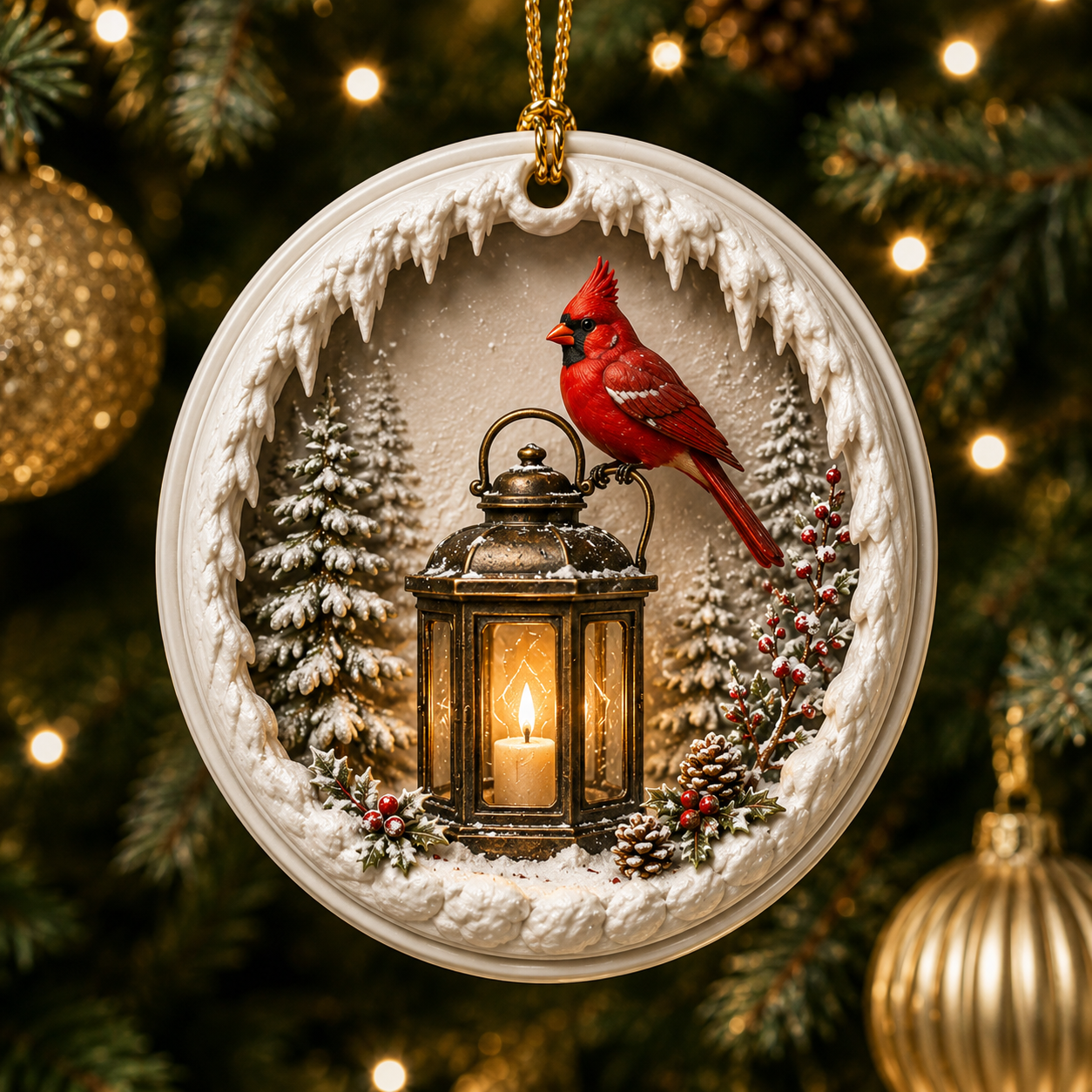 ✨ Limited anniversary edition✨Cardinal Ornament