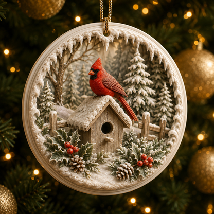 ✨ Limited anniversary edition✨Cardinal Ornament