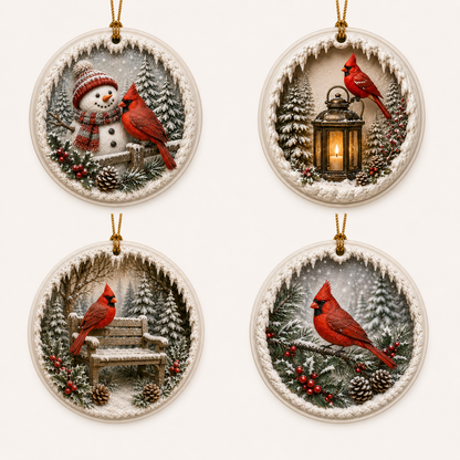 ✨ Limited anniversary edition✨Cardinal Ornament