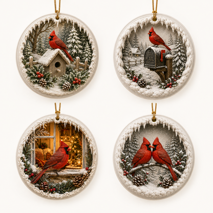 ✨ Limited anniversary edition✨Cardinal Ornament