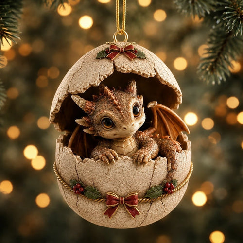 🎁Last Day 49% OFF-🦖 Dragon Egg Christmas Ornament