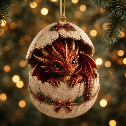 🎁Last Day 49% OFF-🦖 Dragon Egg Christmas Ornament