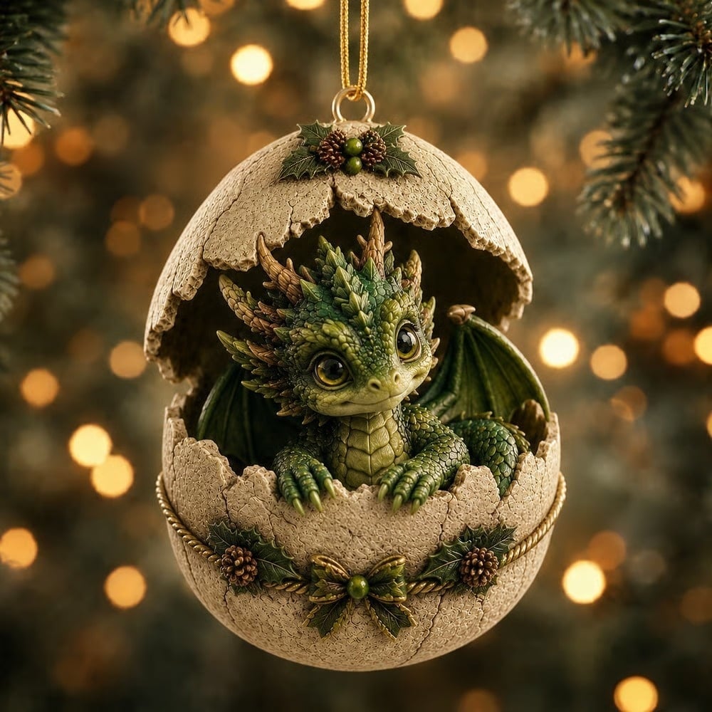 🎁Last Day 49% OFF-🦖 Dragon Egg Christmas Ornament