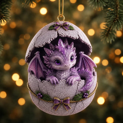 🎁Last Day 49% OFF-🦖 Dragon Egg Christmas Ornament