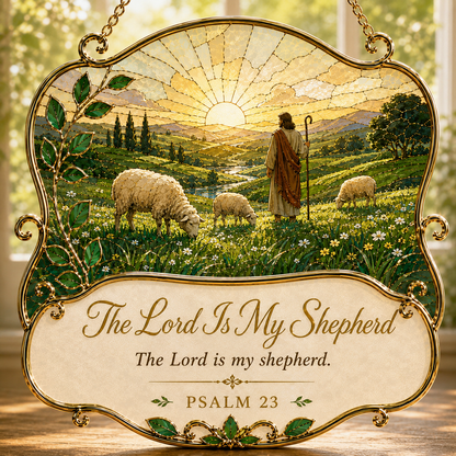 ✝️ Faith & Scripture Hanging Window Decor