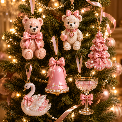 The Ultimate Coquette Pink Christmas Advent Calendar 🎀 | 24-Day Mini Charm Surprise Box ✨