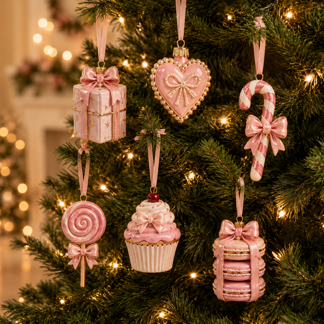 The Ultimate Coquette Pink Christmas Advent Calendar 🎀 | 24-Day Mini Charm Surprise Box ✨