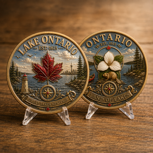 🌊 Lake Ontario Heritage Commemorative Coin