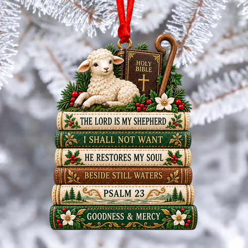 ✝️ Bible Faith Christmas Acrylic Ornament Collection