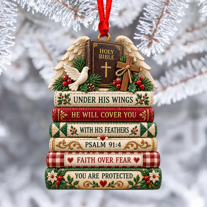 ✝️ Bible Faith Christmas Acrylic Ornament Collection