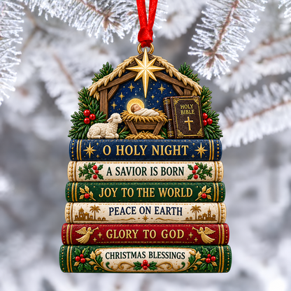 ✝️ Bible Faith Christmas Acrylic Ornament Collection