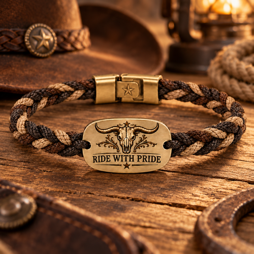 🤠 Ride With Pride Western Bracelet