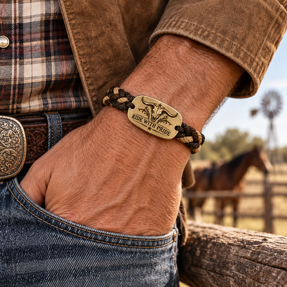 🤠 Ride With Pride Western Bracelet