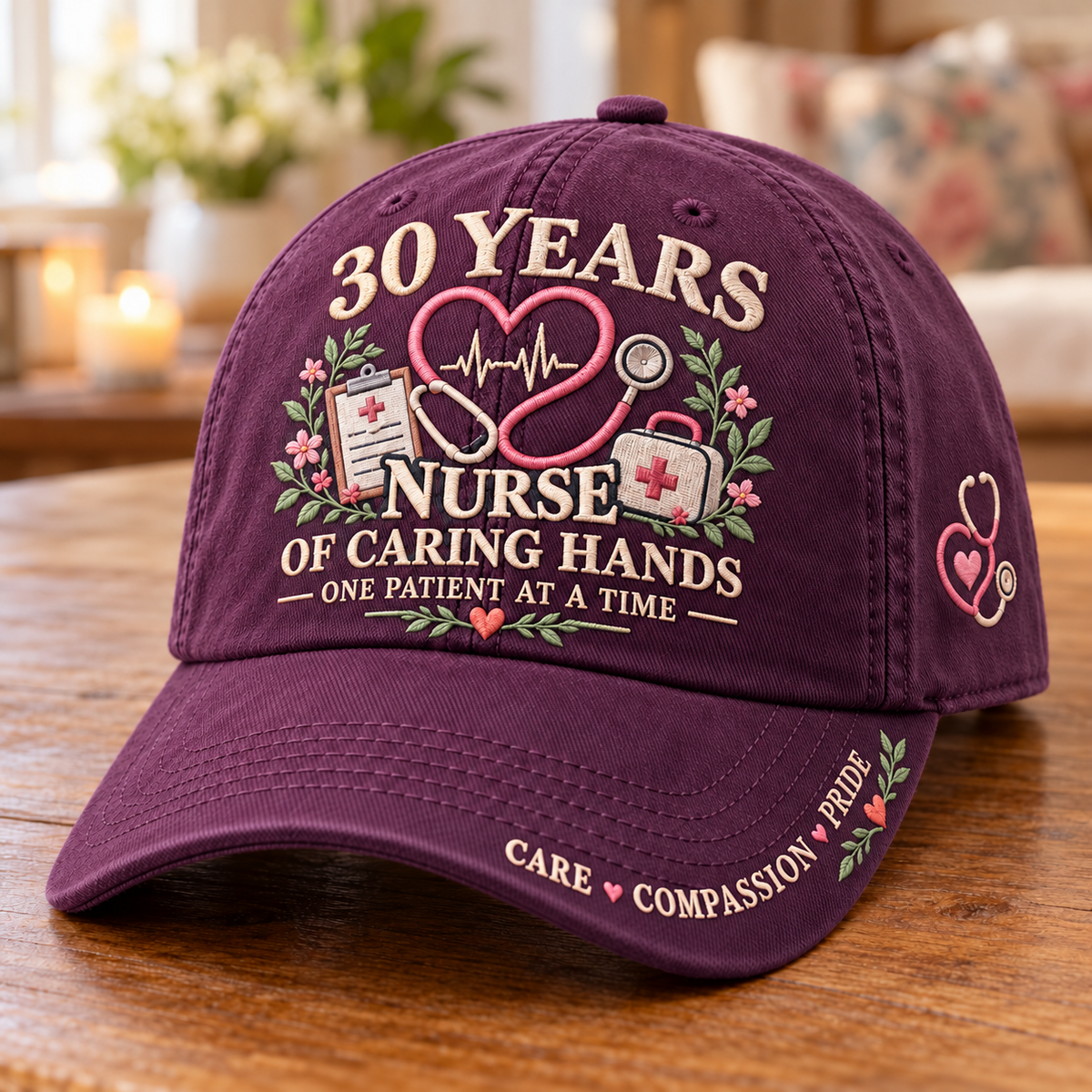 🎉 30-Year Career Milestone Baseball Caps | Celebrate a Lifetime of Dedication