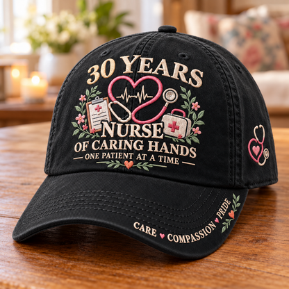 🎉 30-Year Career Milestone Baseball Caps | Celebrate a Lifetime of Dedication